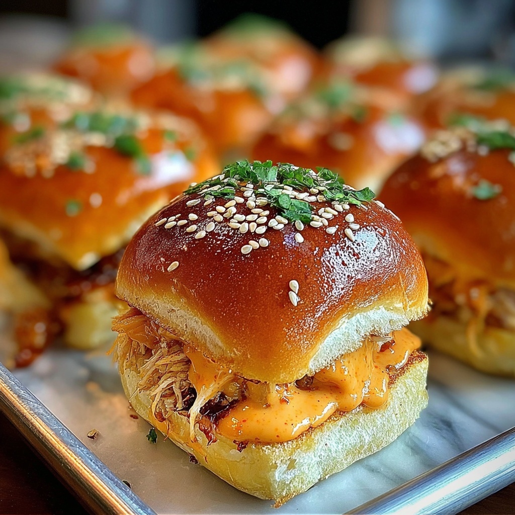 Turkey Cheese Sliders: Easy and Delicious Mini Sandwiches Recipe - Recipe Image