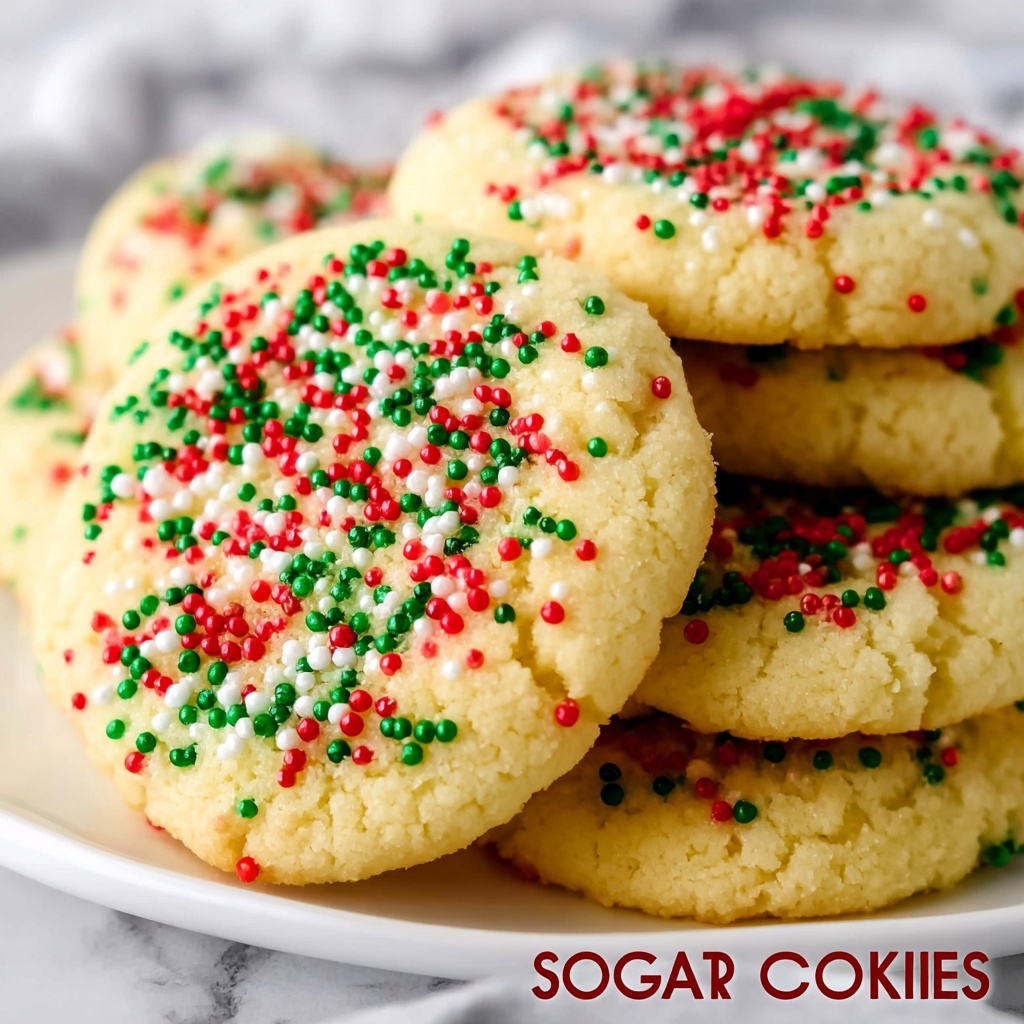 Soft Sugar Cookies with Sprinkles Recipe - Recipe Image