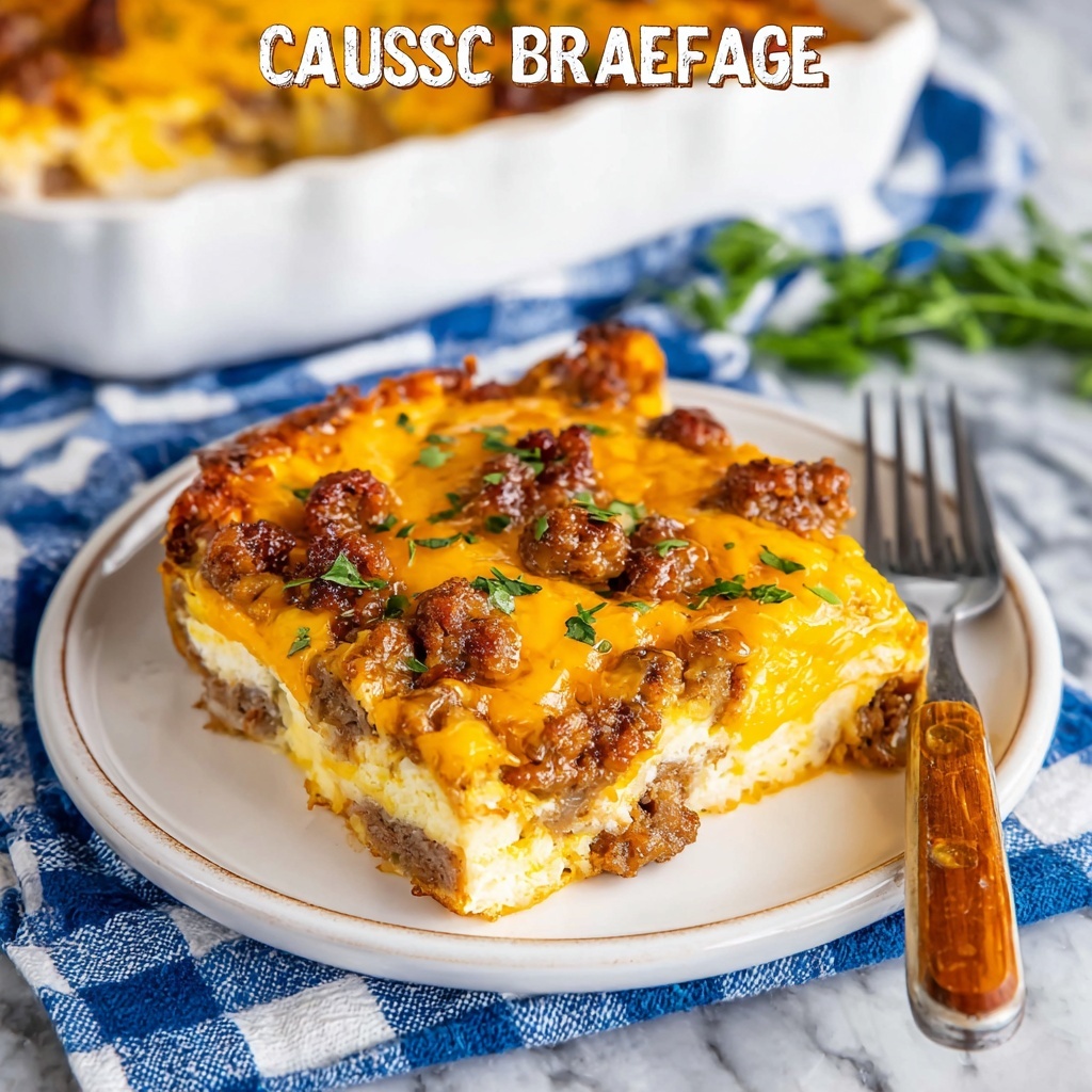 Sausage Breakfast Casserole Recipe - Recipe Image