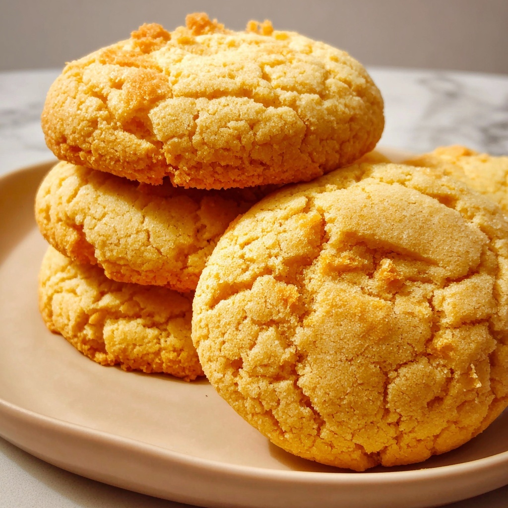 Lemon Ricotta Cake Mix Cookies Recipe - Recipe Image