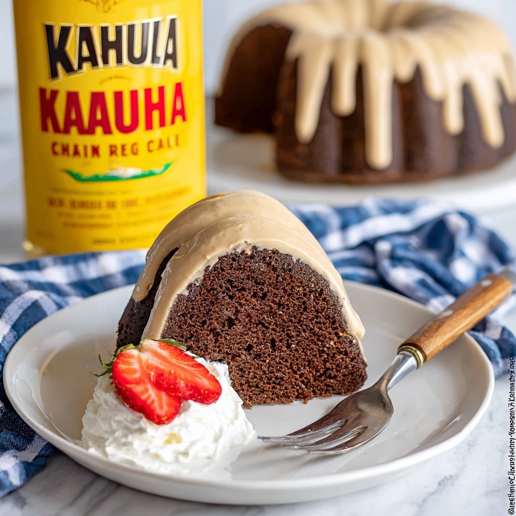 Chocolate Kahlúa Cake Recipe - Recipe Image