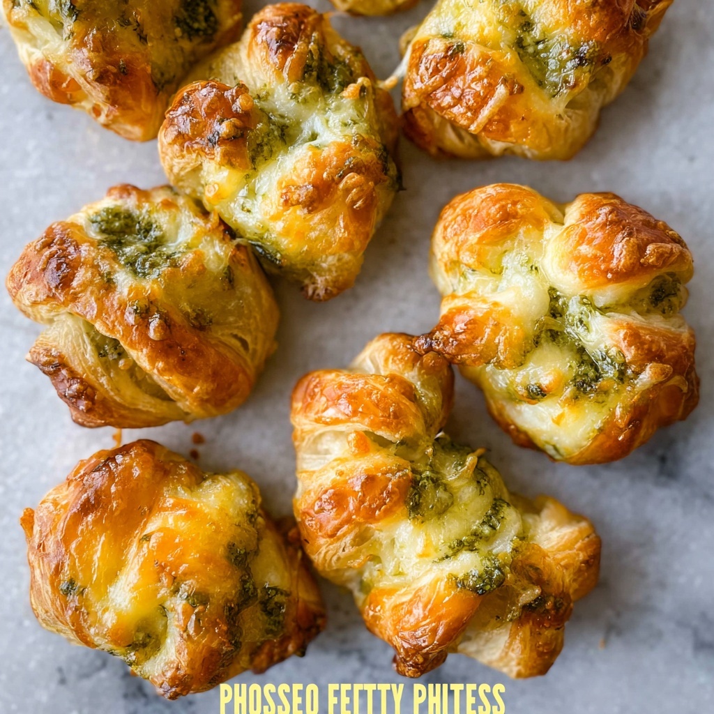 Cheesy Pesto Puffs Recipe - Recipe Image