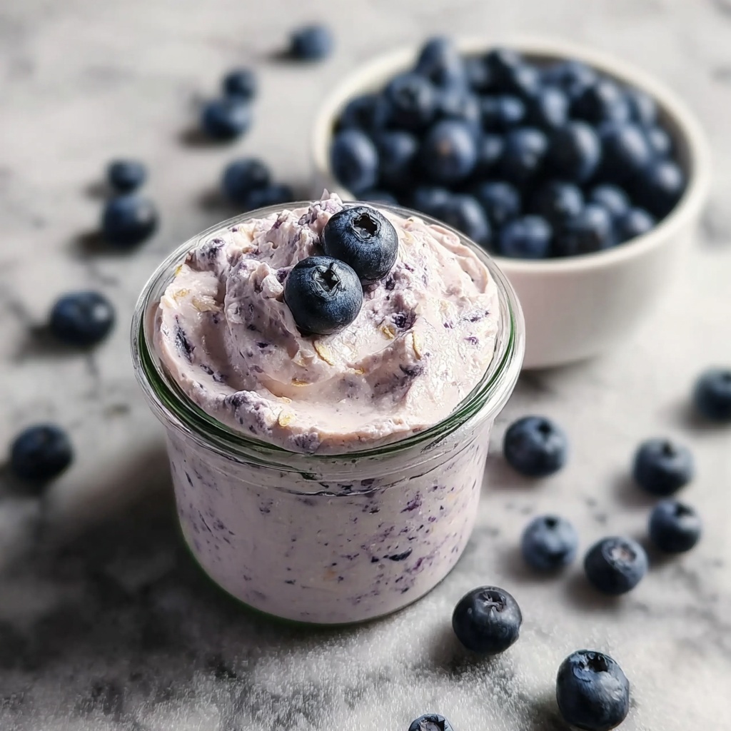 Blueberry Overnight Oats (Easy & Healthy) Recipe - Recipe Image