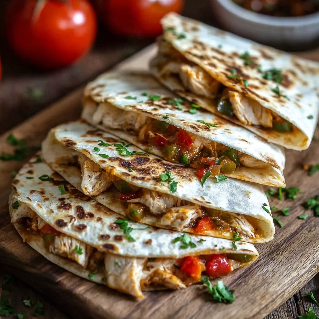 Chicken Fajitas Quesadillas Recipe - Recipe Image