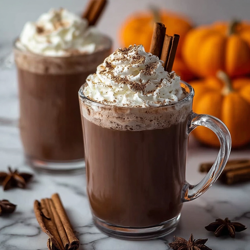 Pumpkin Spice Hot Chocolate Recipe - Recipe Image