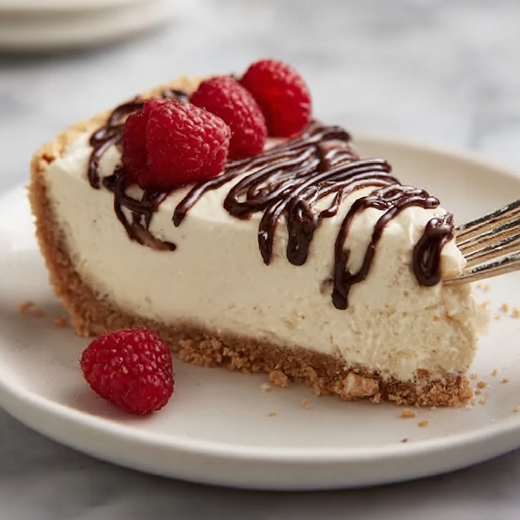 Easy No-Bake Cheesecake Recipe - Recipe Image
