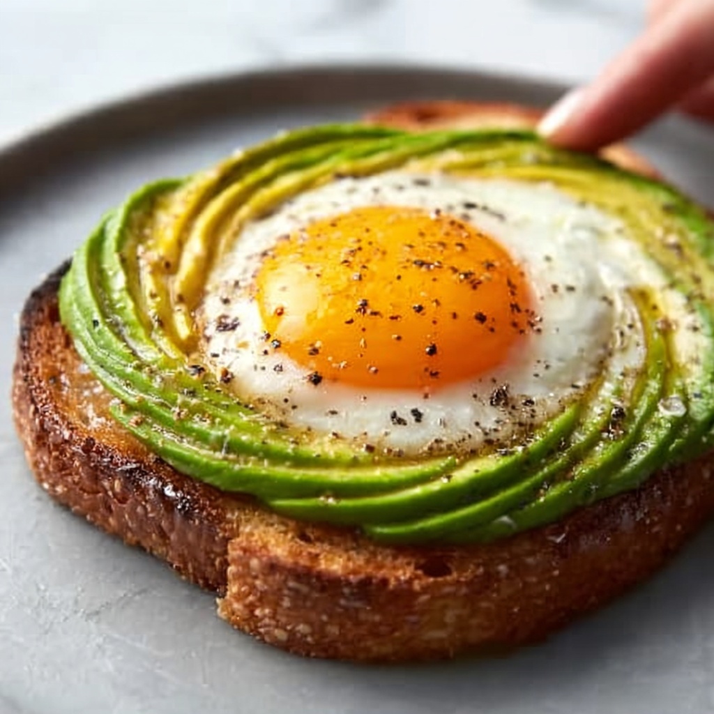 Creamy Avocado Toast with a Kick Recipe - Recipe Image