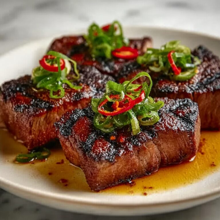 Lemongrass-Ginger Coconut Grilled Steak Recipe