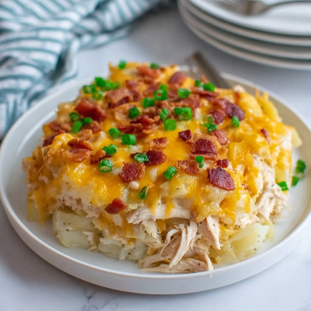Loaded Potato Ranch Chicken Casserole Recipe - Recipe Image