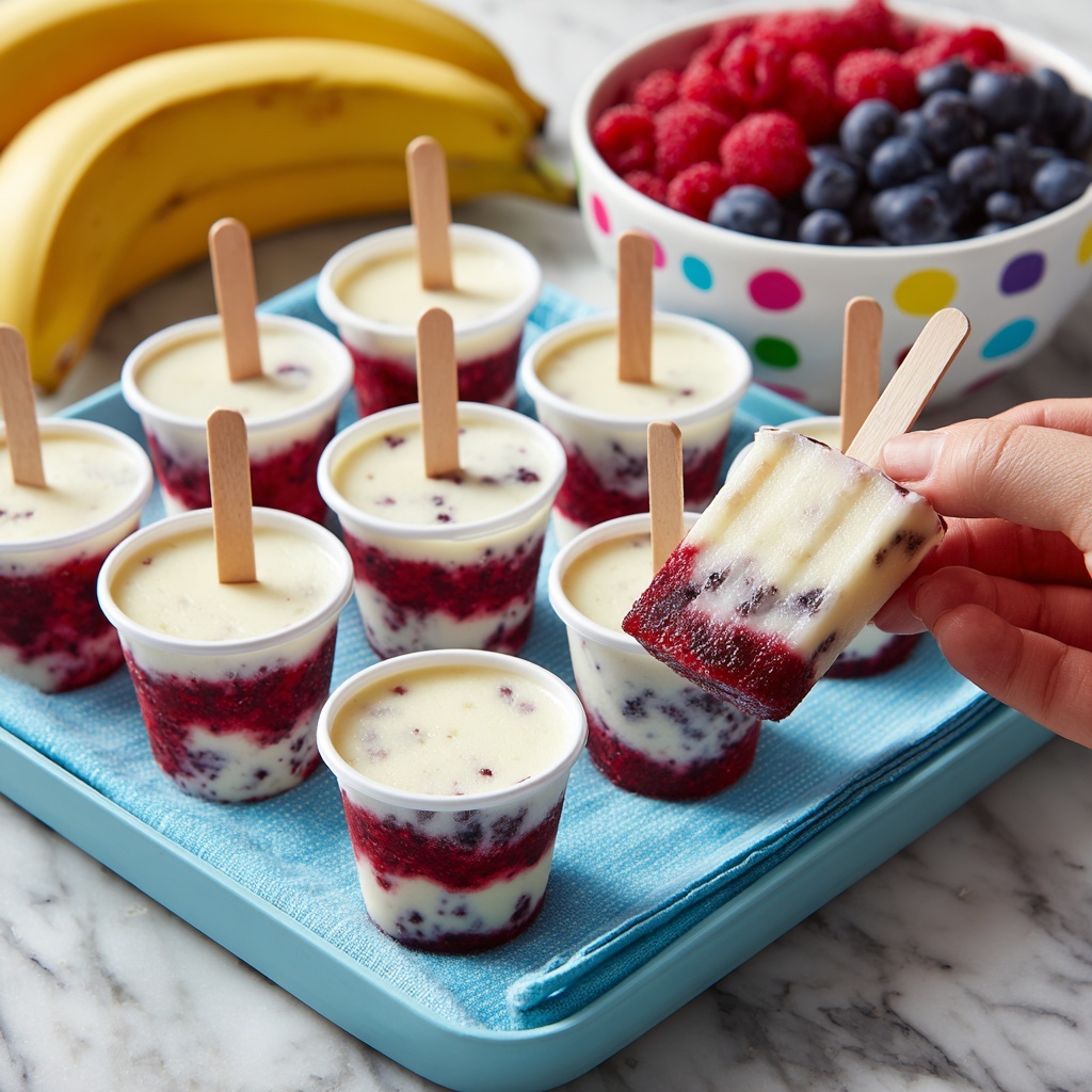 Frozen Yogurt Pops: The Ultimate Guide to Homemade Treats Recipe - Recipe Image