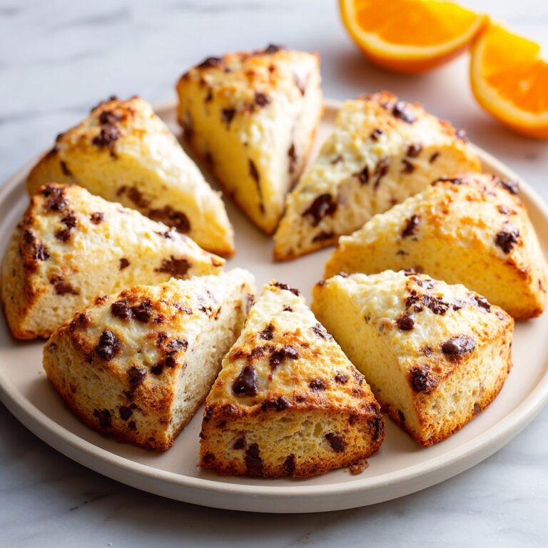 Decadent Chocolate Orange Ricotta Scones Recipe