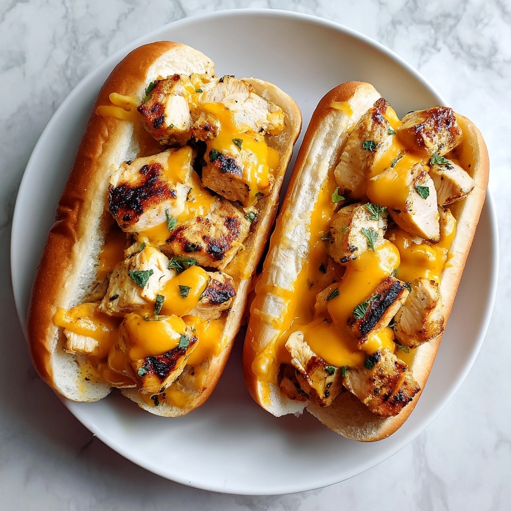Chicken Cheese Steak Sandwiches Recipe - Recipe Image