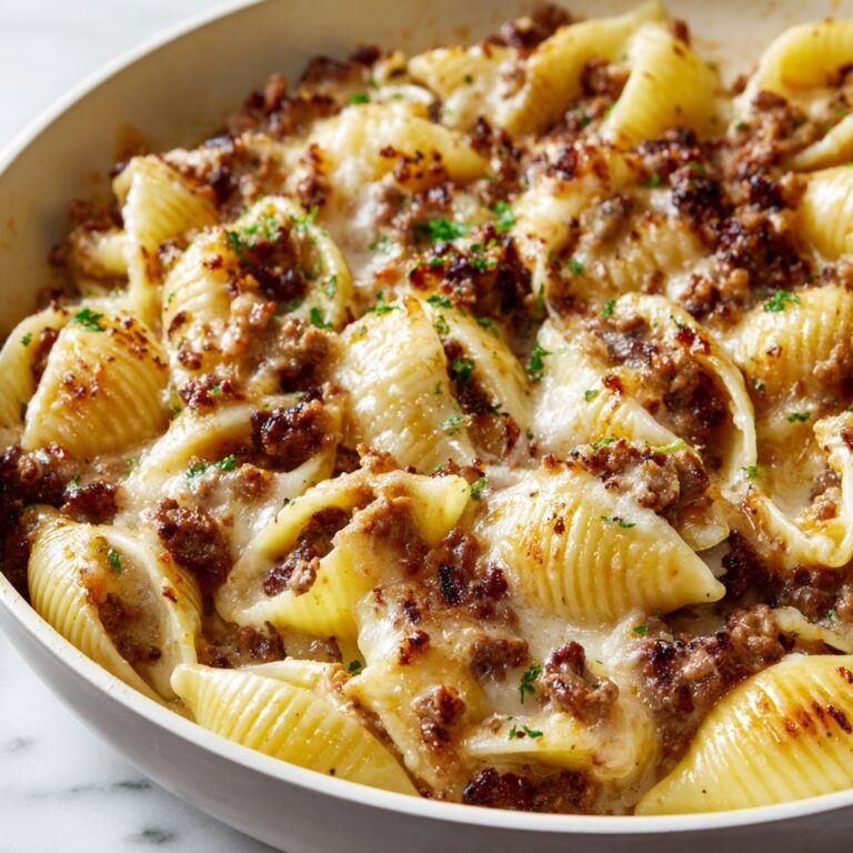 One-Pan French Onion Beef & Tortellini Skillet Recipe