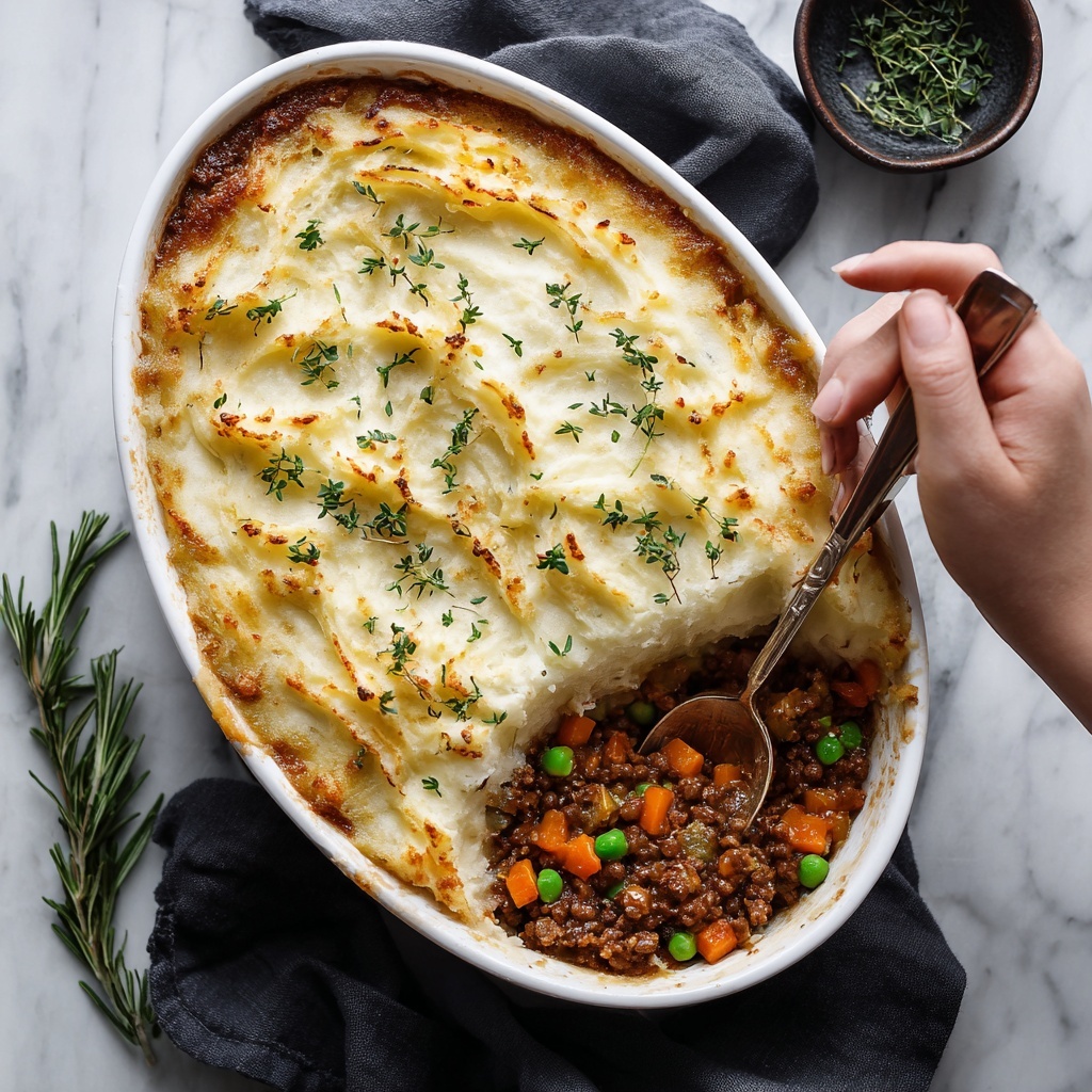 Sweet Potato Lentil Shepherd’s Pie Recipe - Recipe Image