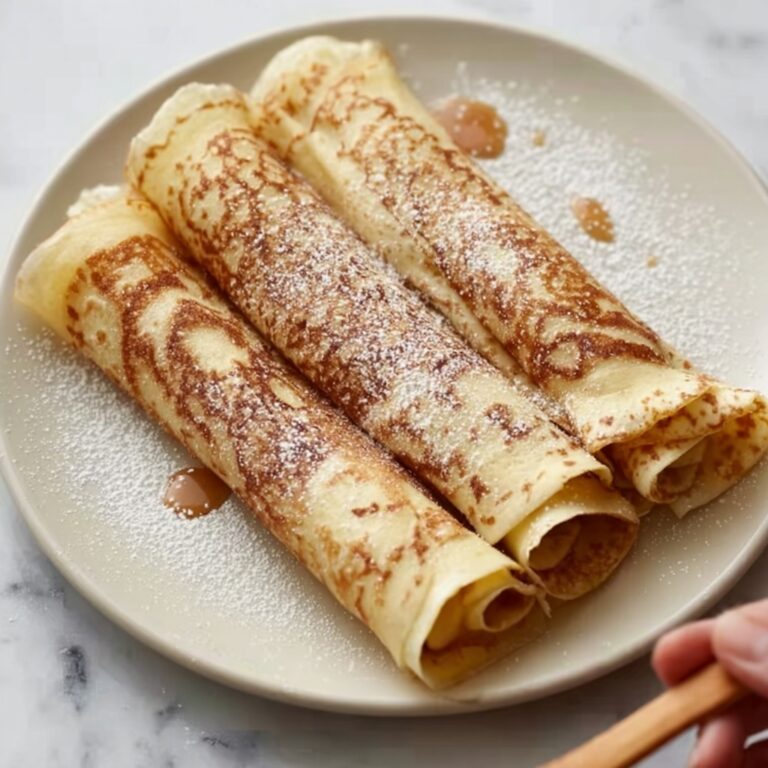Cinnamon Roll Protein Crepes Recipe