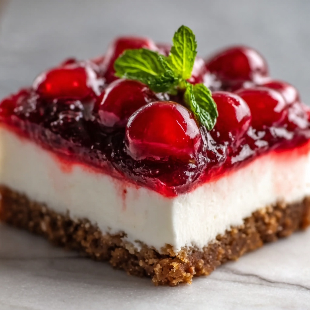 Cherry Cheesecake Lush Recipe - Recipe Image