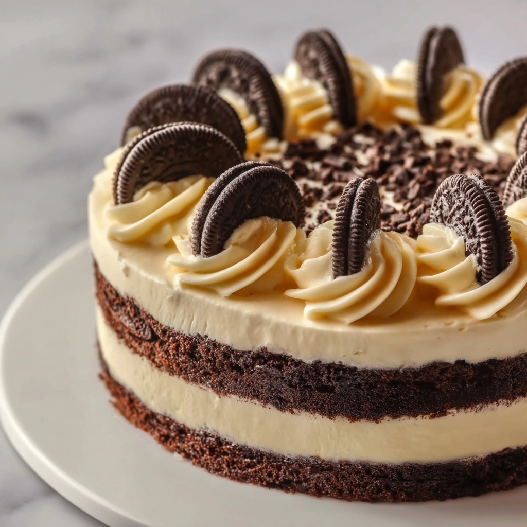 Milk and Cookies Cake Recipe - Recipe Image