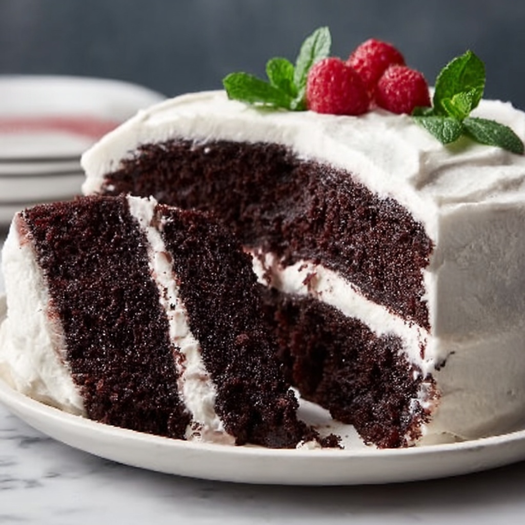 The BEST Devil's Food Cake: A Light and Fluffy Classic Recipe - Recipe Image