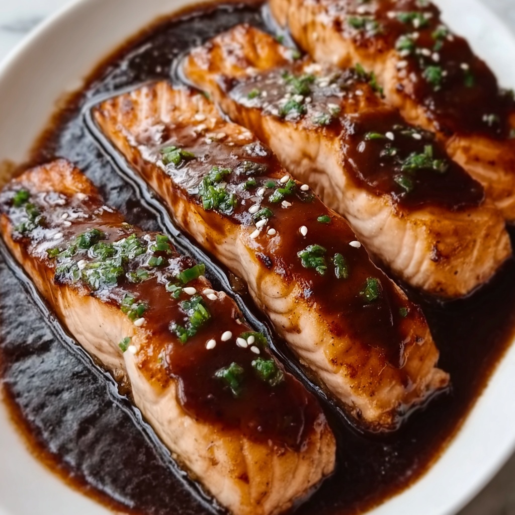 Brown Sugar Glazed Salmon Recipe - Recipe Image