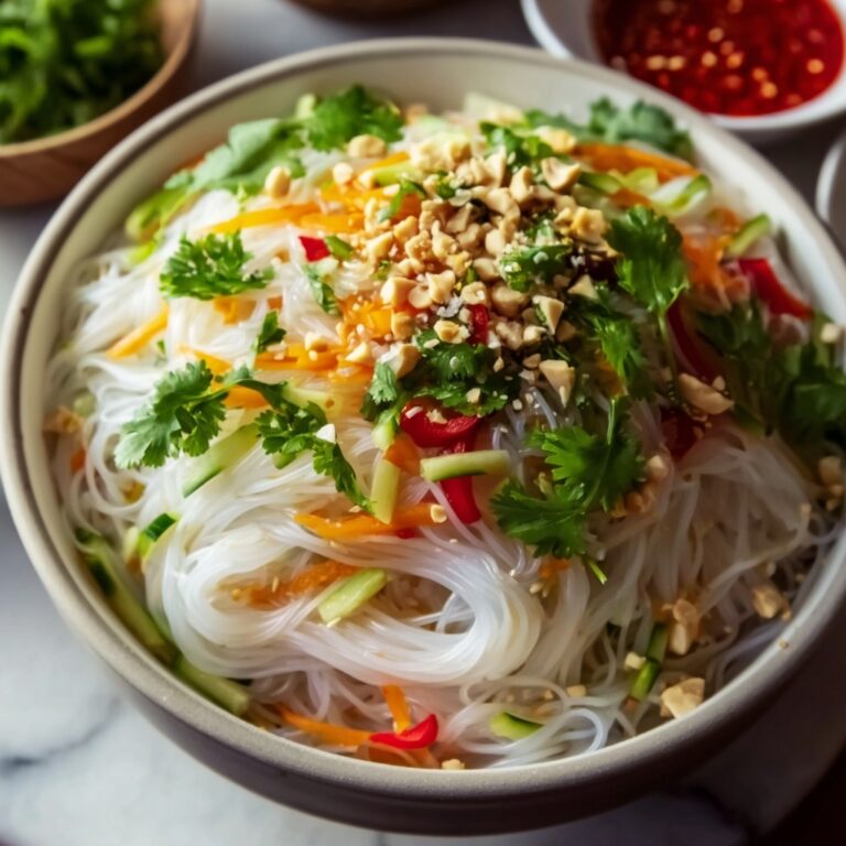 Vietnamese Vermicelli Noodle Salad Recipe
