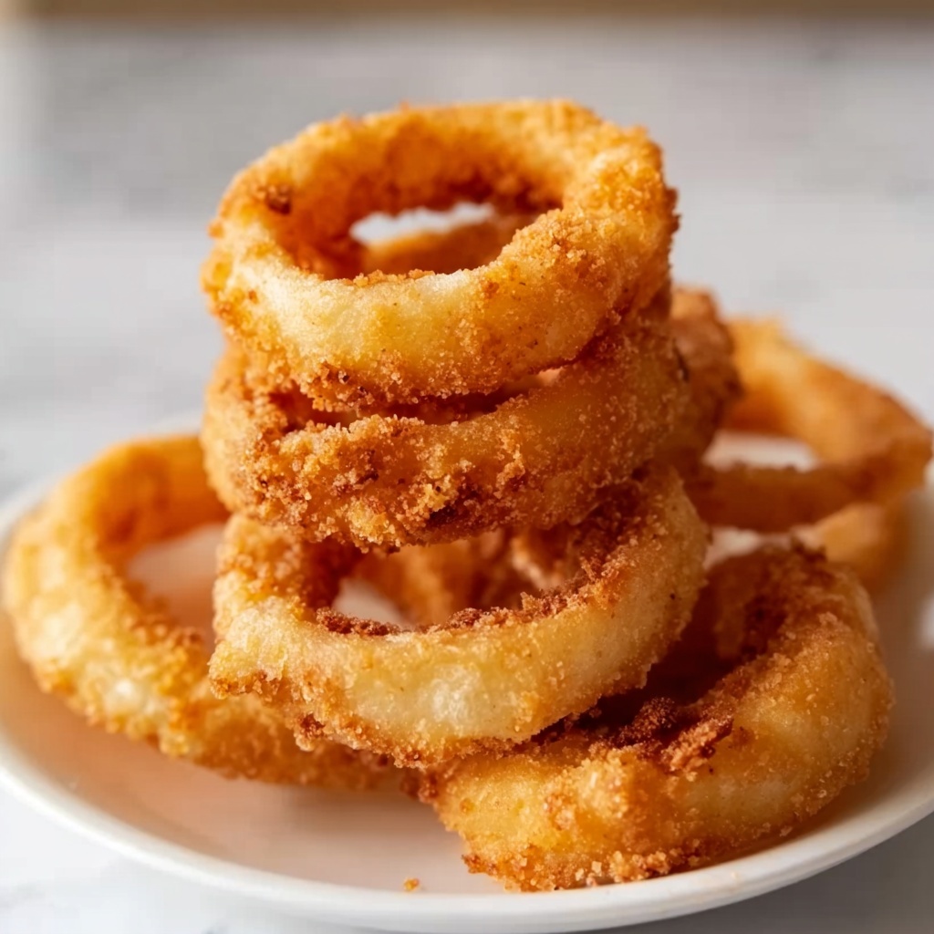 Crispy Fried Onion Rings Recipe - Recipe Image