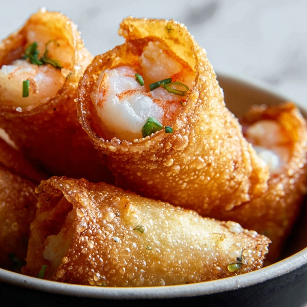 Shrimp & Crab Rangoon Egg Rolls Recipe - Recipe Image
