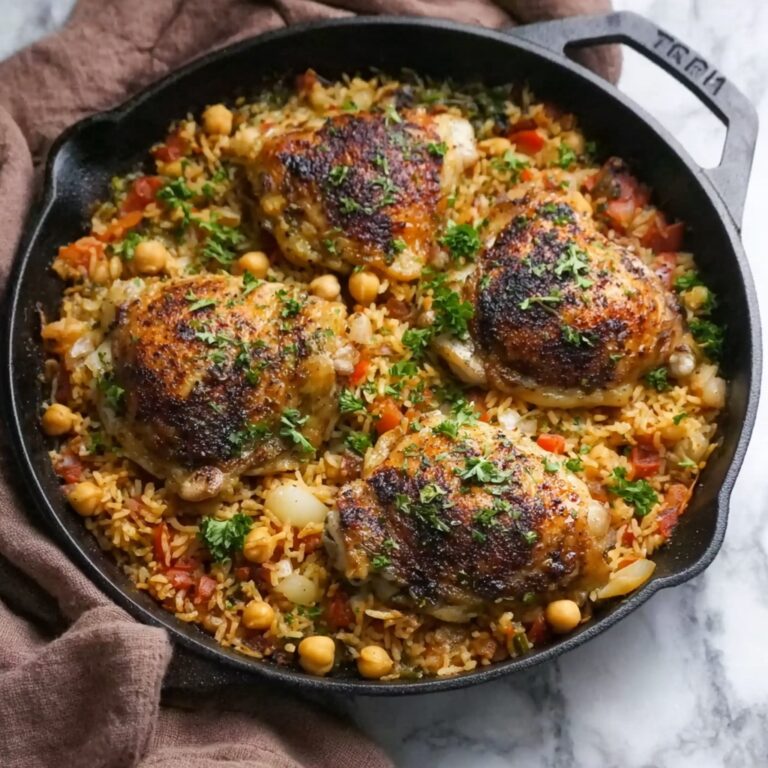 Salsa Chicken and Cauliflower Rice Skillet Recipe