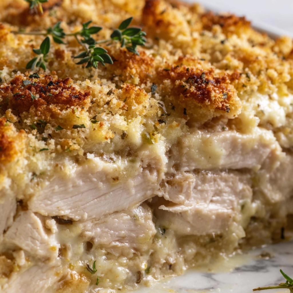 Chicken & Stuffing Casserole Recipe - Recipe Image