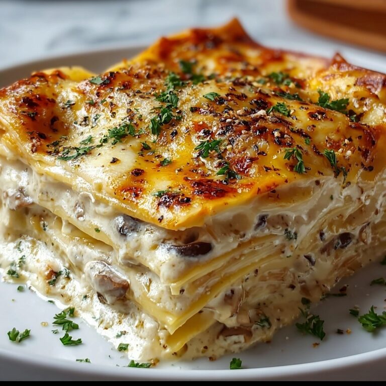White Cheese Chicken Lasagna Recipe