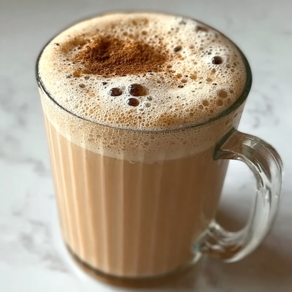 Sweet Cinnamon Milk Tea Recipe - Recipe Image
