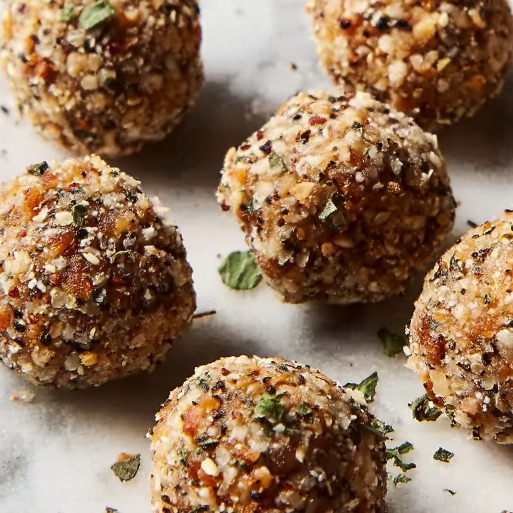 Vegetarian Lentil Meatballs Recipe - Recipe Image