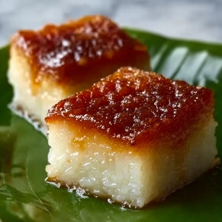 Biko (Filipino Sticky Rice Cake) Recipe