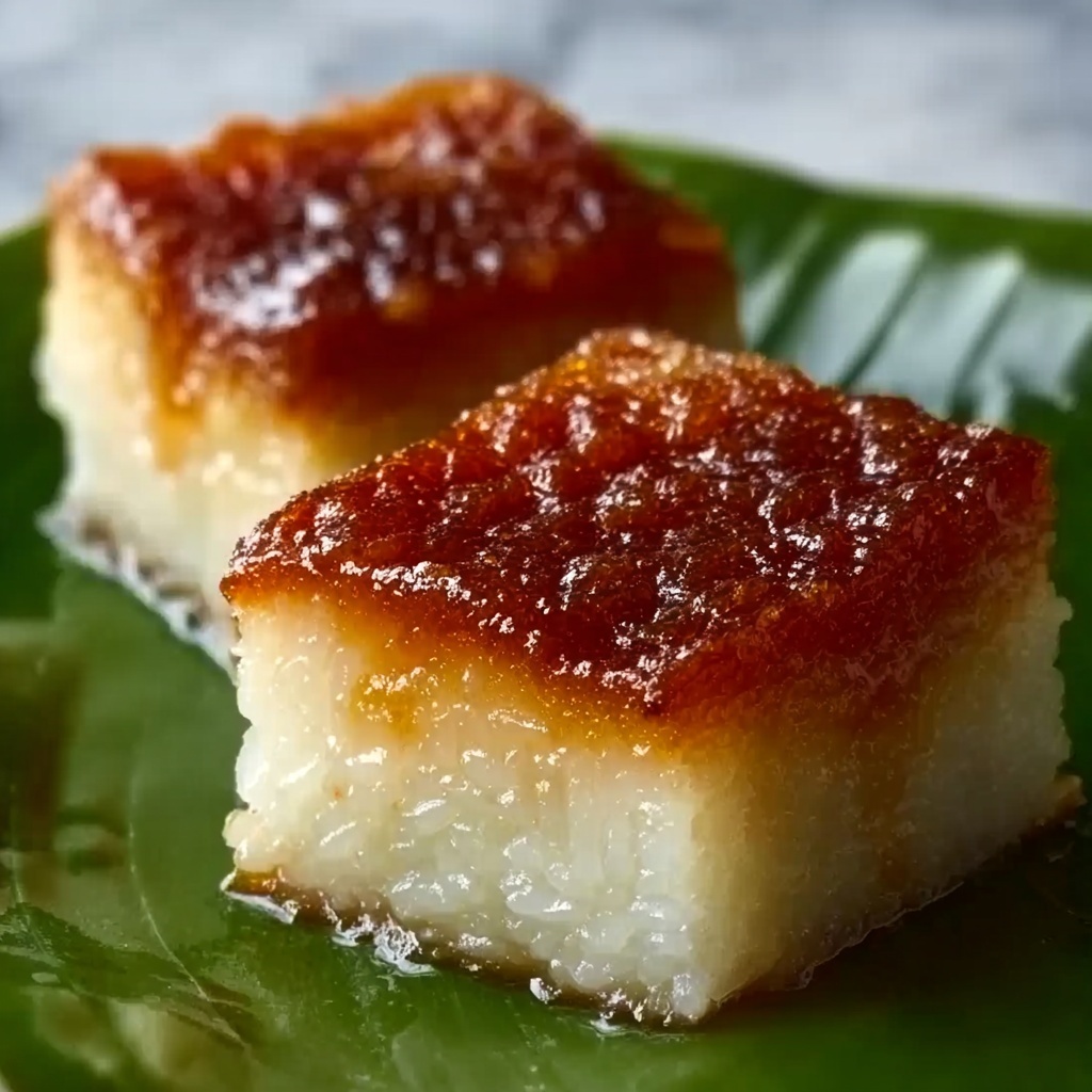 Biko (Filipino Sticky Rice Cake) Recipe - Recipe Image