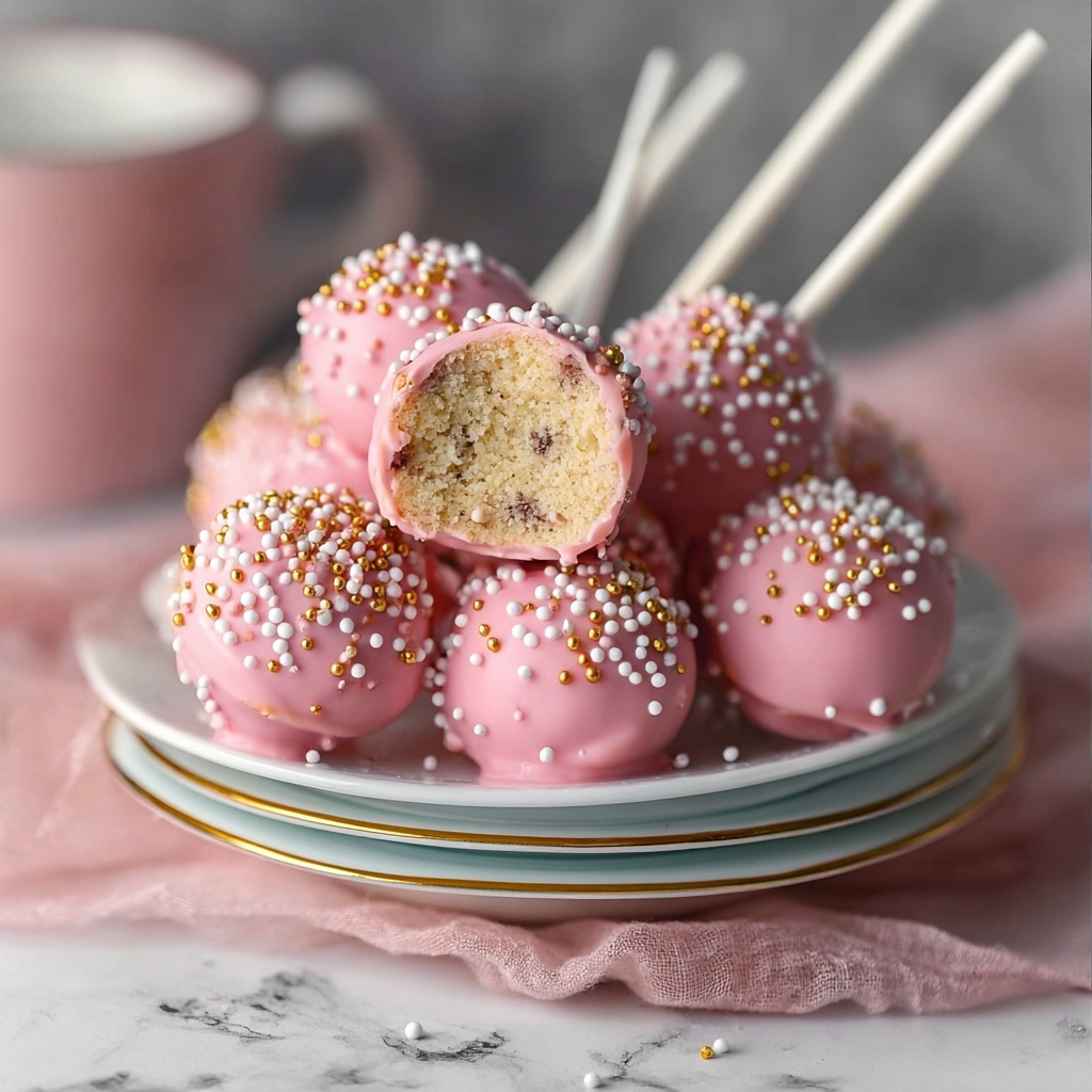 Birthday Cake Pops: A Deliciously Easy Recipe - Recipe Image