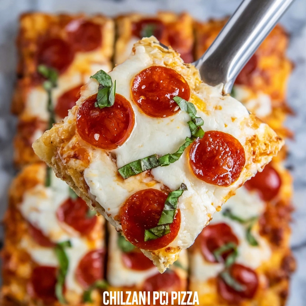 Keto Chicken Pizza Crust Recipe - Recipe Image