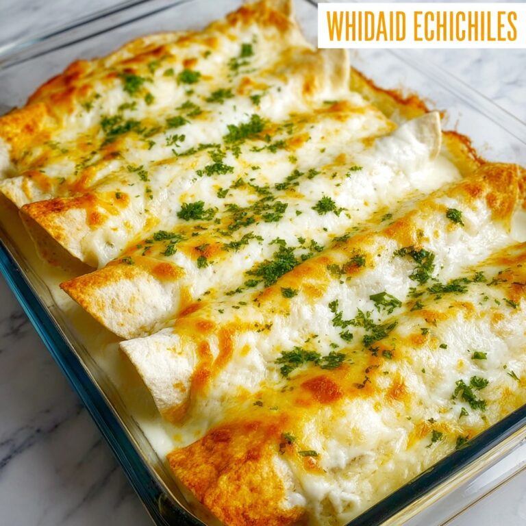 White Chicken Enchiladas Recipe