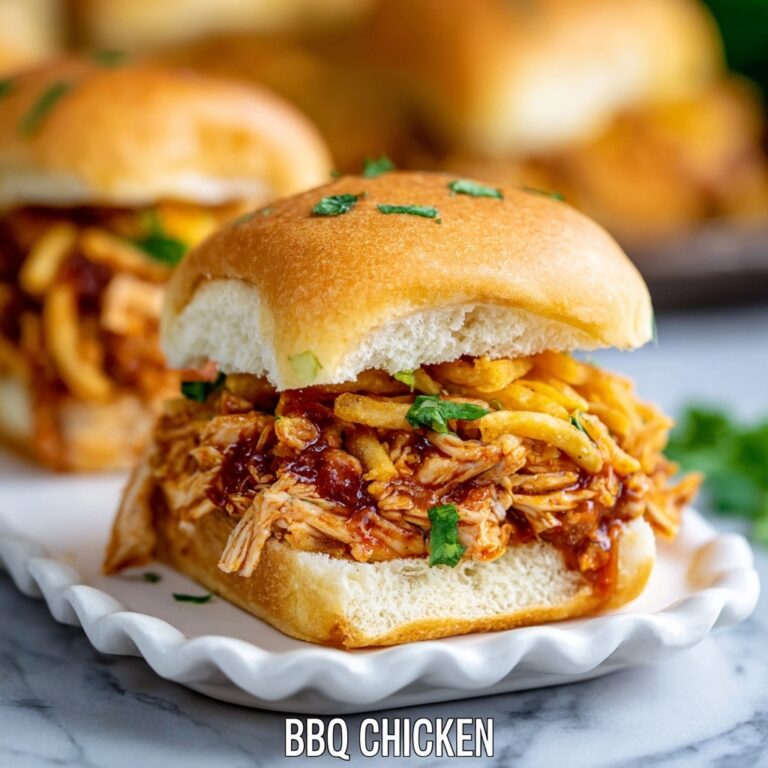 BBQ Chicken Sliders Recipe
