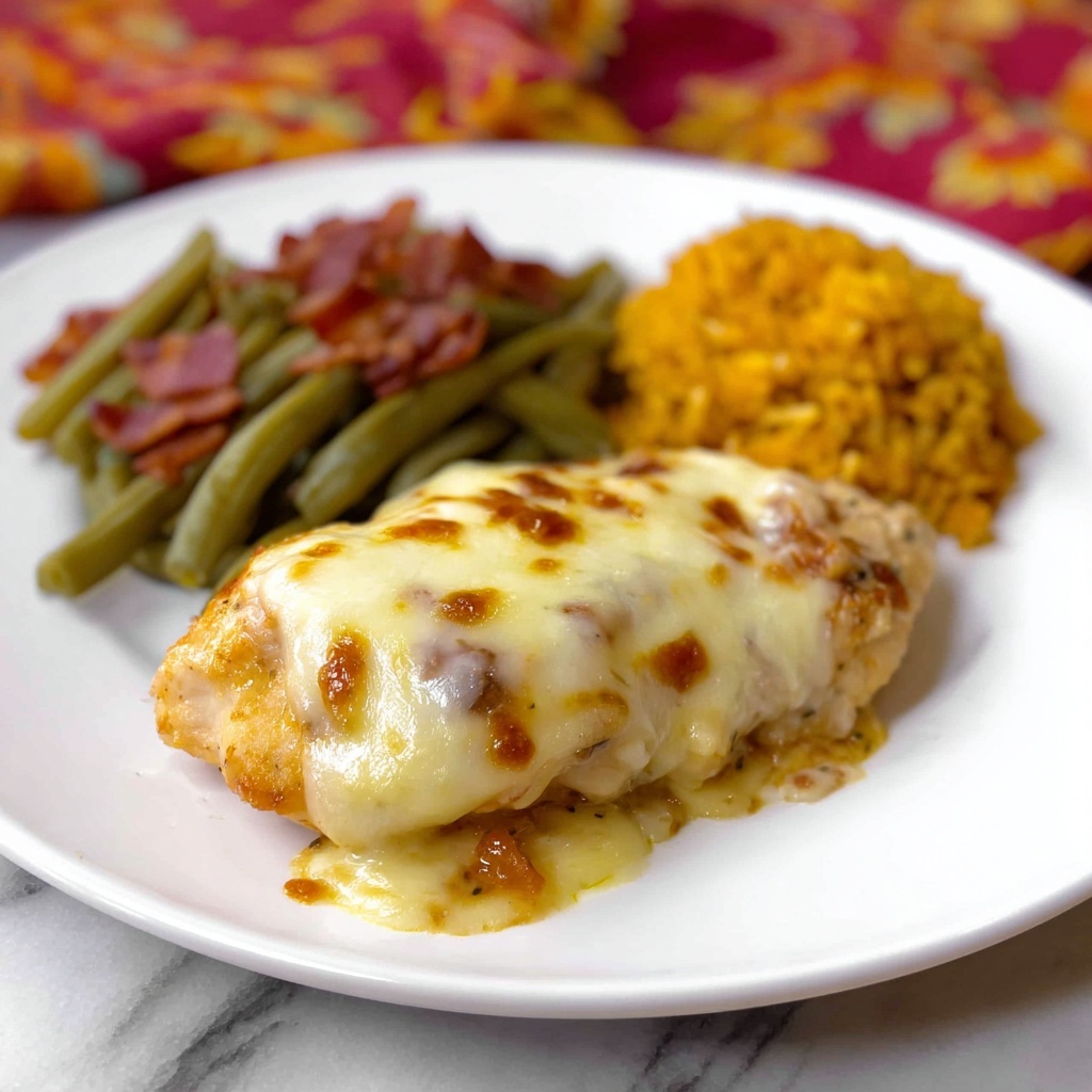Cheesy Honey Mustard Chicken Recipe - Recipe Image