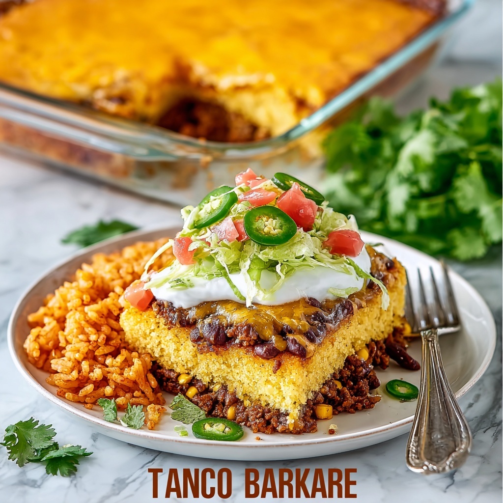 Taco Cornbread Bake Recipe - Recipe Image