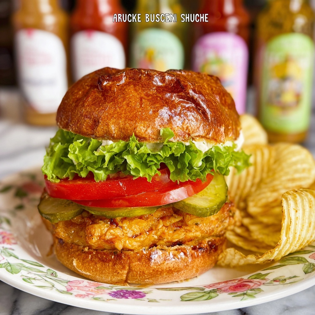 Awesome Sauce Chicken Burgers Recipe - Recipe Image