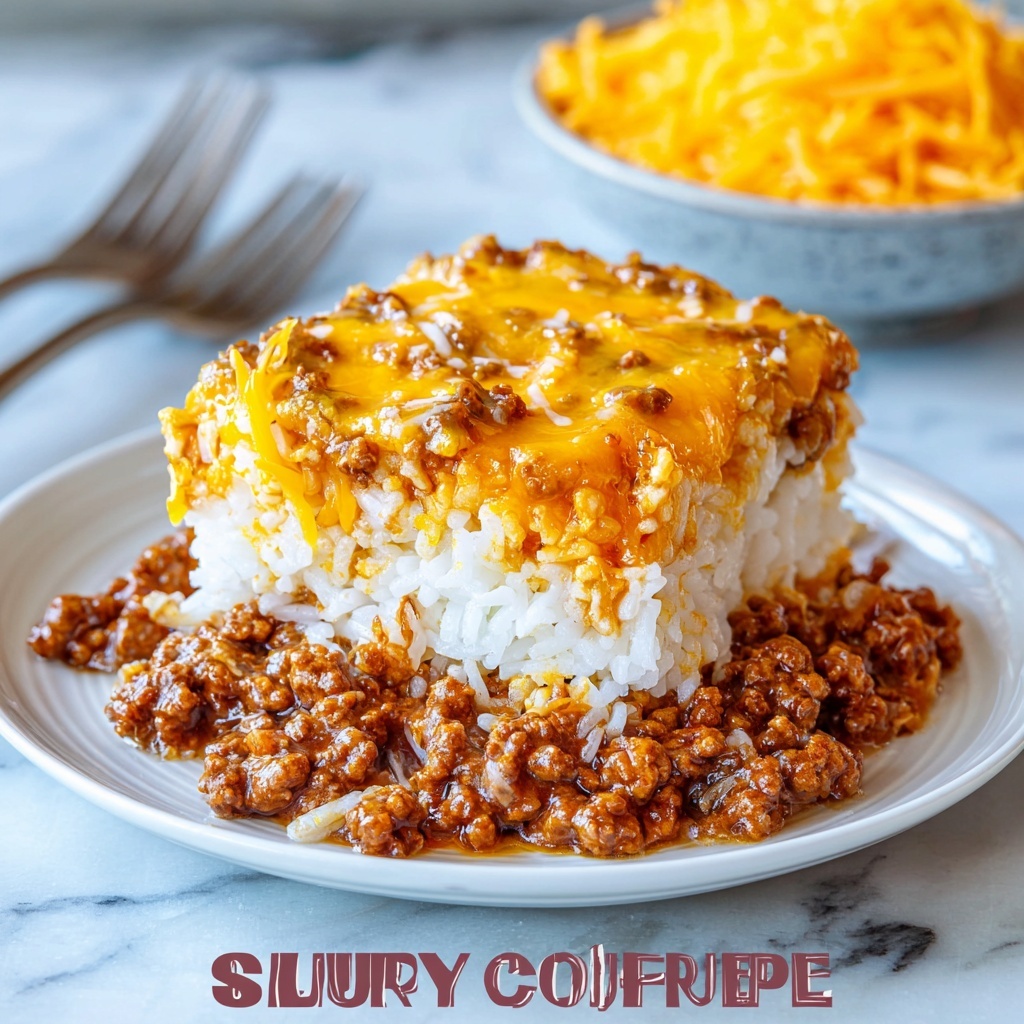 Sloppy Joe Sour Cream Rice Bake Recipe - Recipe Image