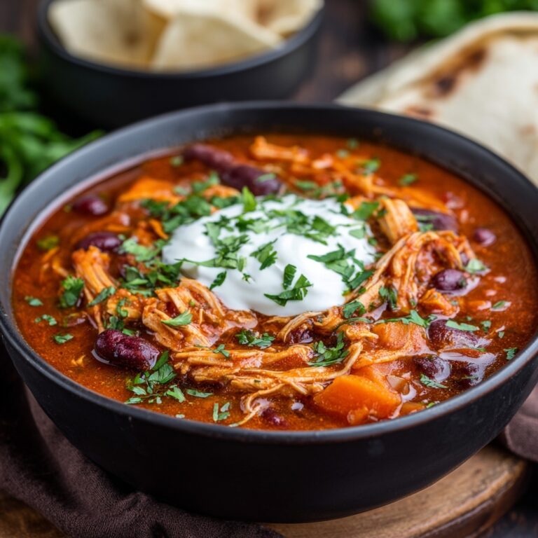 Slow Cooker Chicken and Sweet Potato Chili Recipe