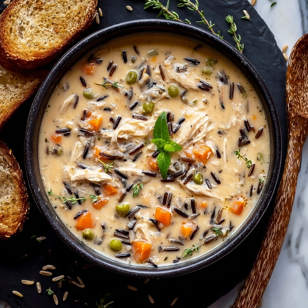 Chicken and Wild Rice Soup Recipe - Recipe Image