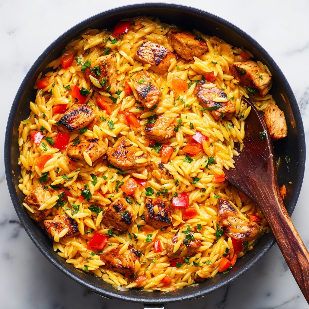 Cajun Chicken Orzo Recipe - Recipe Image