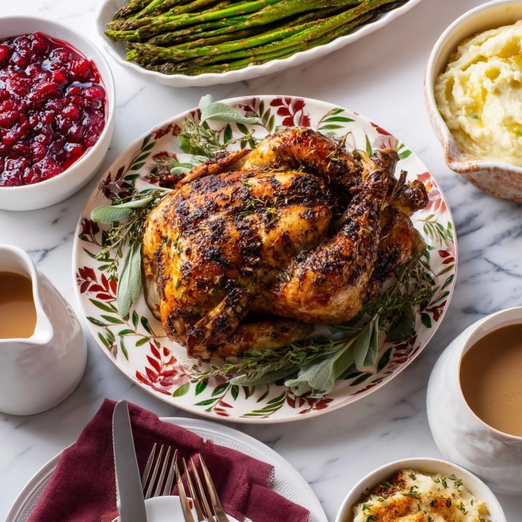 Apple Cider Glazed Turkey with Perfect Gravy Recipe - Recipe Image