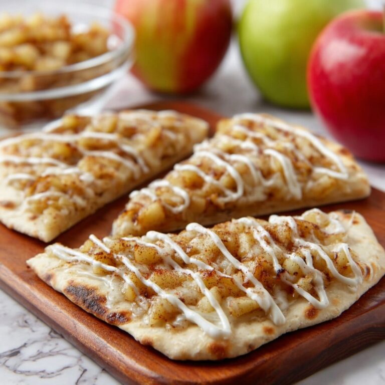 Apple Crisp Pizza with Cinnamon Oat Topping Recipe