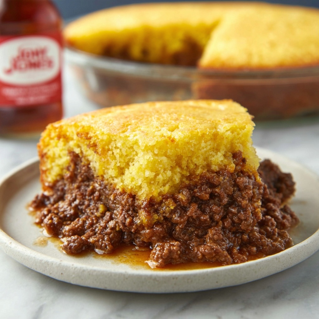 Sloppy Joe Cornbread Casserole Recipe - Recipe Image