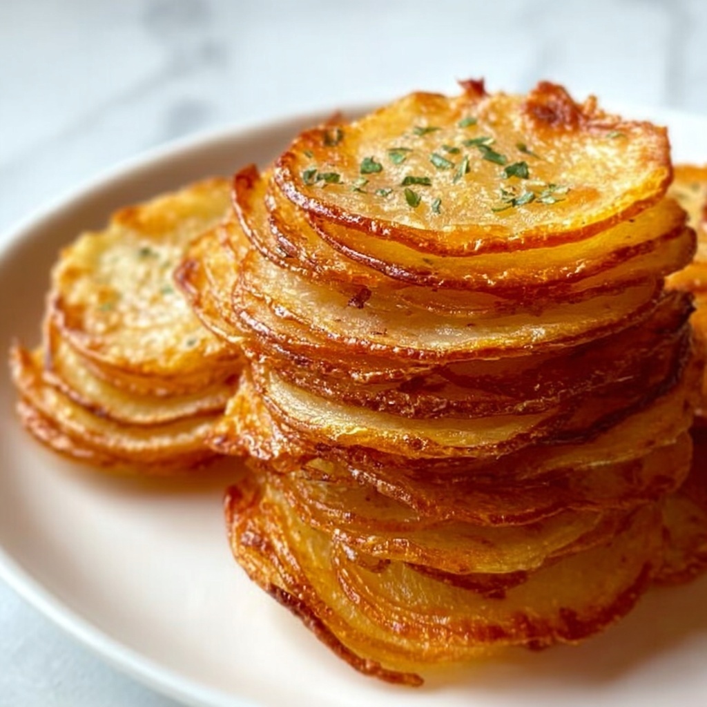 Crispy Onion Cheddar Chips Recipe - Recipe Image