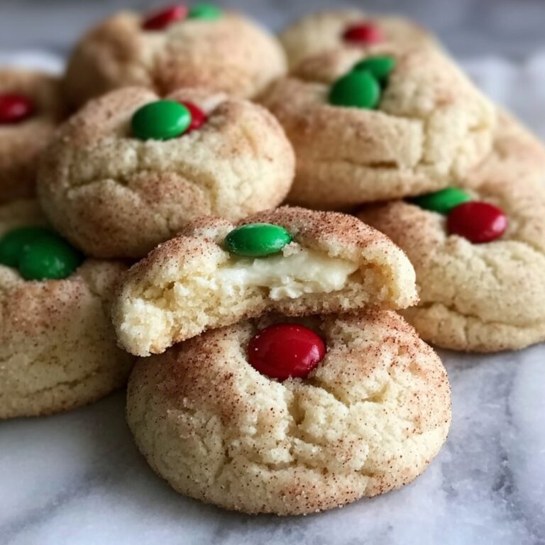 Christmas Cheesecake Snickerdoodle Cookies Recipe