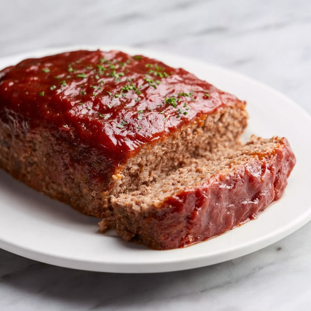 Classic Homemade Meatloaf Recipe - Recipe Image